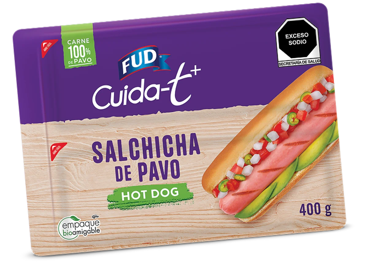 Fud Cuida-t+ - Salchichas de pavo 