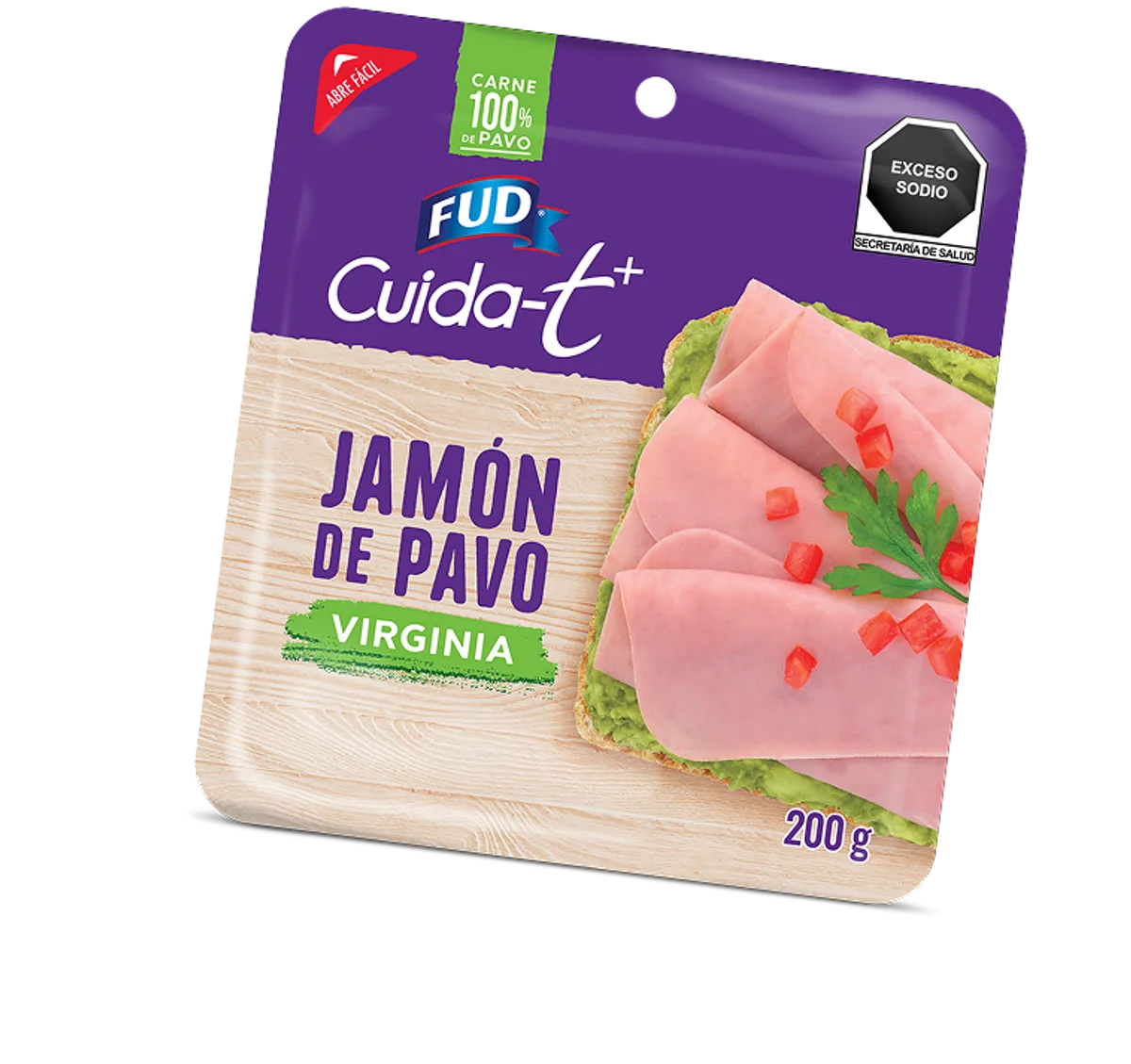 Fud Cuida-t+ -Jamon de pavo